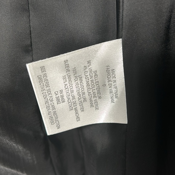 Theory Gabe Wool Blazer Gray Single Button size 0 - Picture 12 of 16